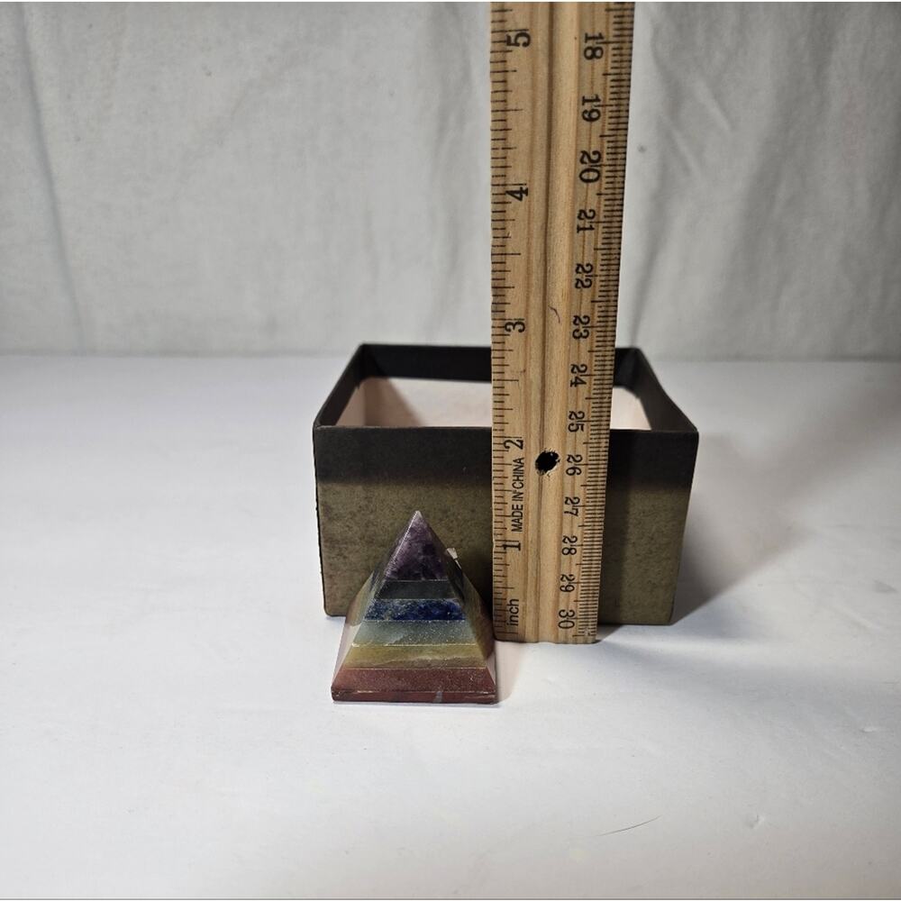 Chakra Pyramid Energy Stone - Picture 2 of 5